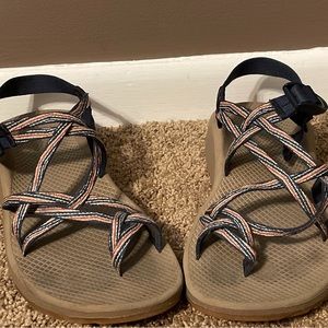 Chacos double strap with toe loop size 10